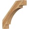Ekena Millwork 6"W x 32"D x 32"H Merced Rough Sawn Knee Brace, Western Red Cedar BRC06X32X32MRC00RWR - alternate 1